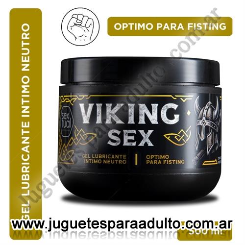 Aceites y lubricantes, Lubricantes Sextual, Viking Sex Gel lubricante intimo neutro 500ml